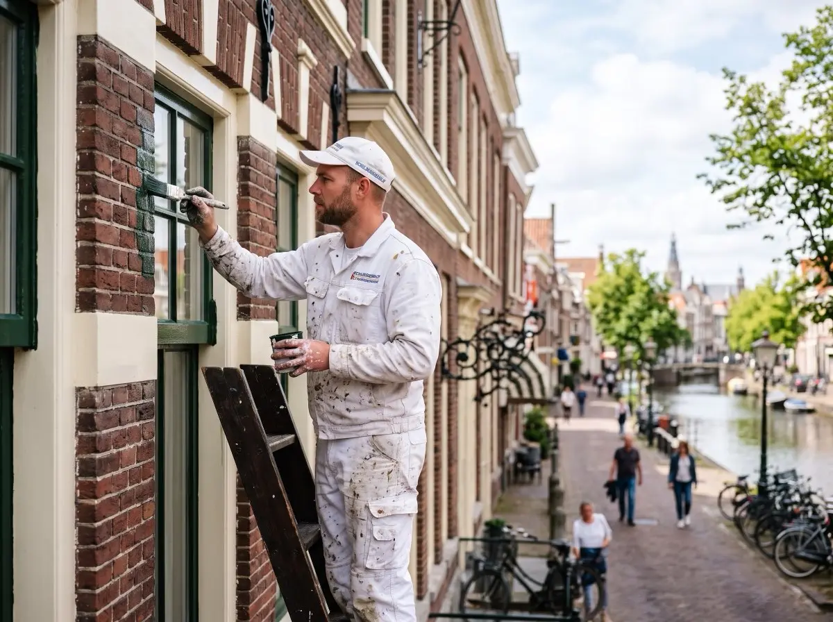 Schilder aan het werk via IP Schilders in de regio Den Bosch